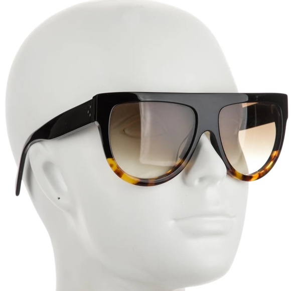 Celine Shield Sunglasses CL41026 - Picture 3 of 12